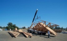 Very large clearspan trusses